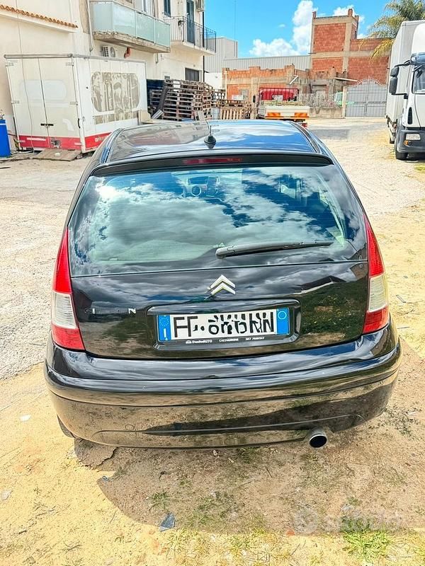 Usata Citroën C3 68 CV (50 kW) 2008 Nero Utilitaria