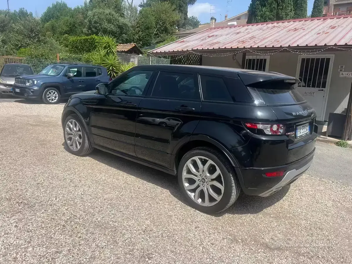 Usata Land Rover Range Rover evoque Dynamic 190 CV (139 kW) 2013 Nero SUV