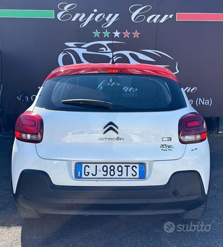 Usata Citroën C3 Shine 101 CV (74 kW) 2020 Bianco Utilitaria