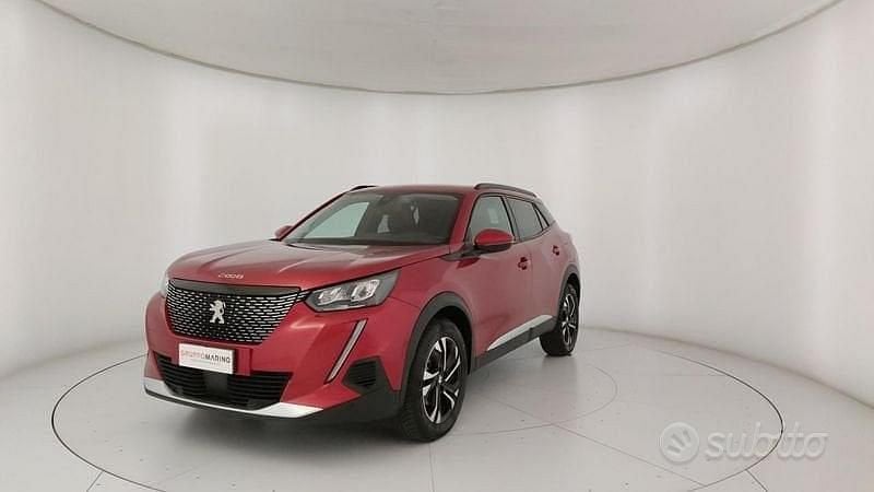Usata Peugeot 2008 Allure 131 CV (96 kW) 2020 Rosso SUV