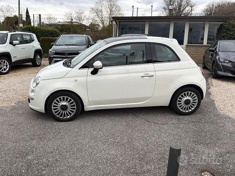 Usata Fiat 500 Lounge 69 CV (50 kW) 2014 Bianco Berlina