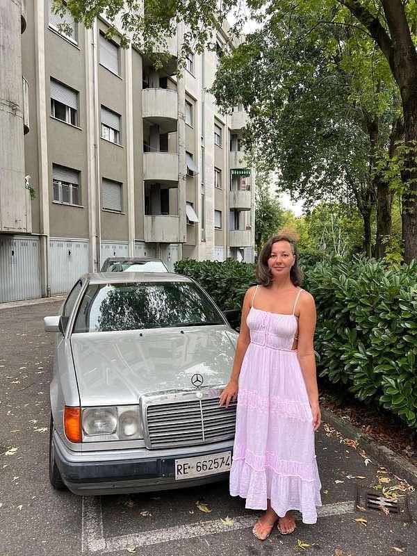 Usata Mercedes 200 122 CV (89 kW) 1992 Argento Coupé