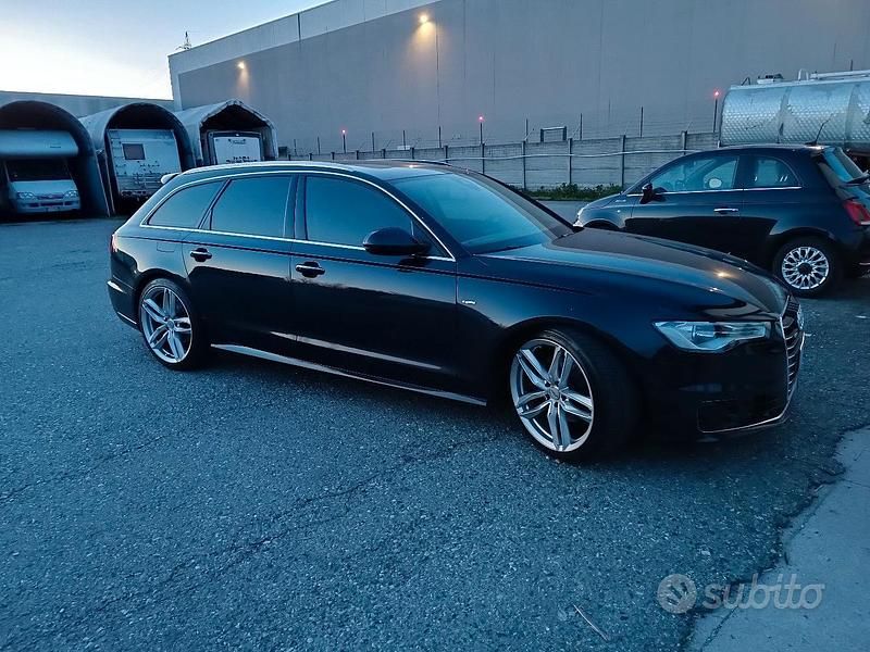 Usata Audi A6 Business 190 CV (139 kW) 2015 Blu Station wagon