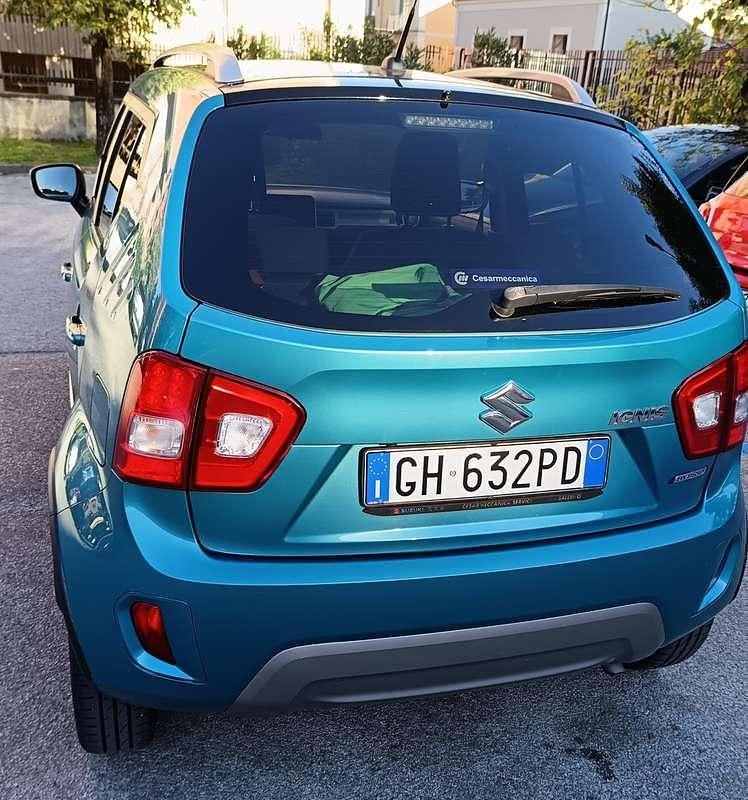 Usata Suzuki Ignis 83 CV (61 kW) 2022 Blu/azzurro Utilitaria