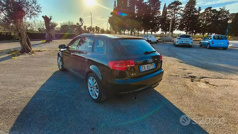 Usata Audi A3 2011 Nero Utilitaria
