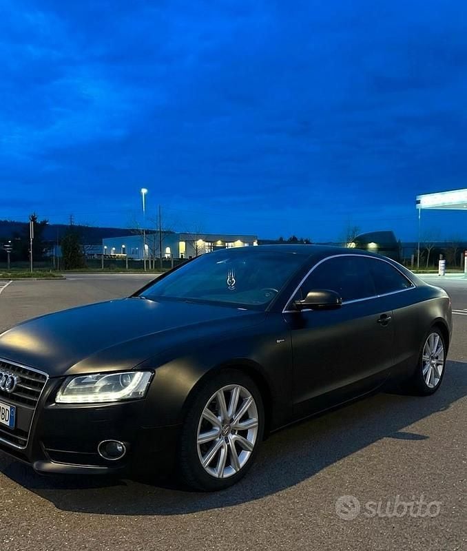 Usata Audi A5 239 CV (175 kW) 2009 Nero Coupé