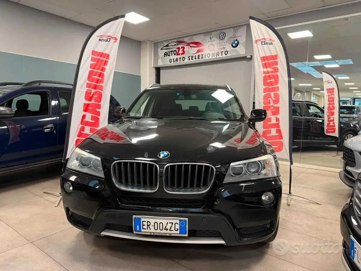 Usata BMW X3 184 CV (135 kW) 2013 Nero SUV
