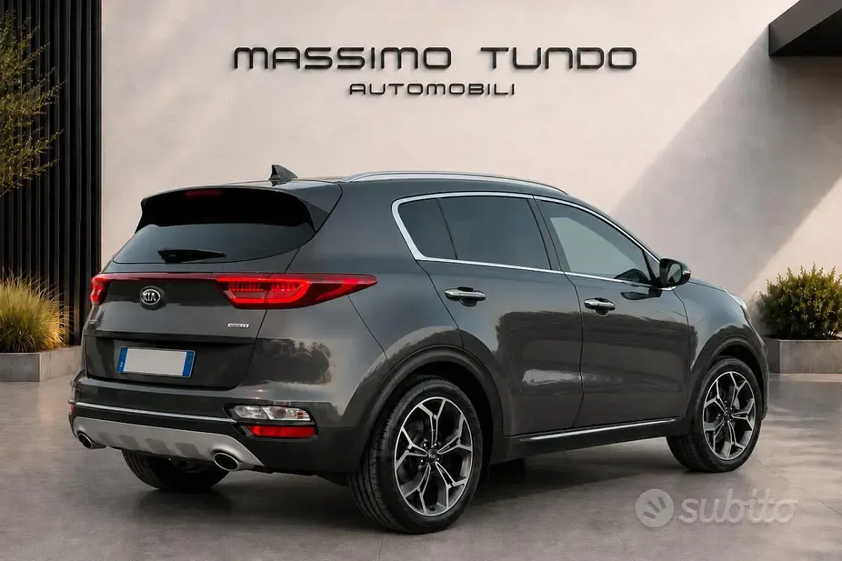 Usata Kia Sportage GT-Line 116 CV (85 kW) 2018 Grigio SUV