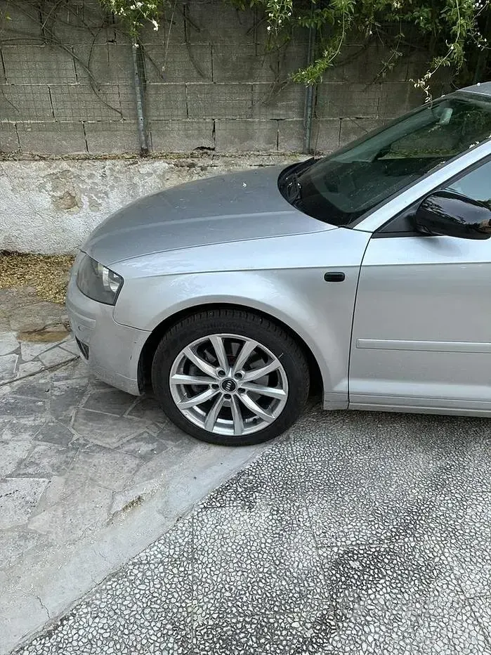 Usata Audi A3 170 CV (125 kW) 2007 Grigio Utilitaria
