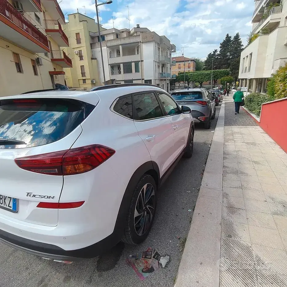 Usata Hyundai Tucson 136 CV (100 kW) 2018 Bianco SUV