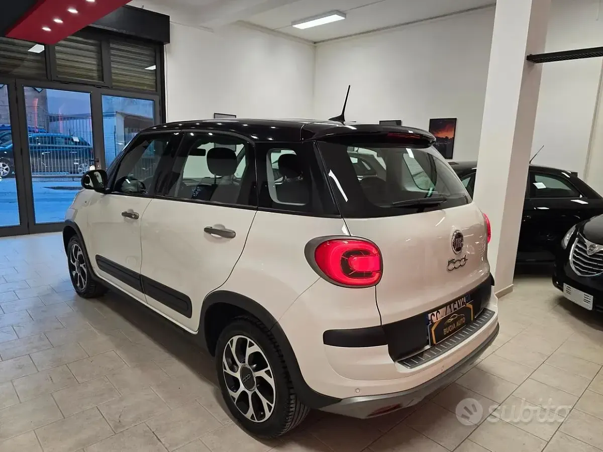 Usata Fiat 500L Cross 95 CV (69 kW) 2021 Bianco Monovolume