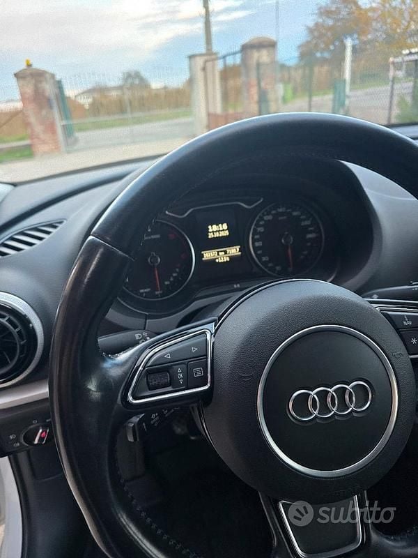 Usata Audi A3 150 CV (110 kW) 2016 Bianco Berlina