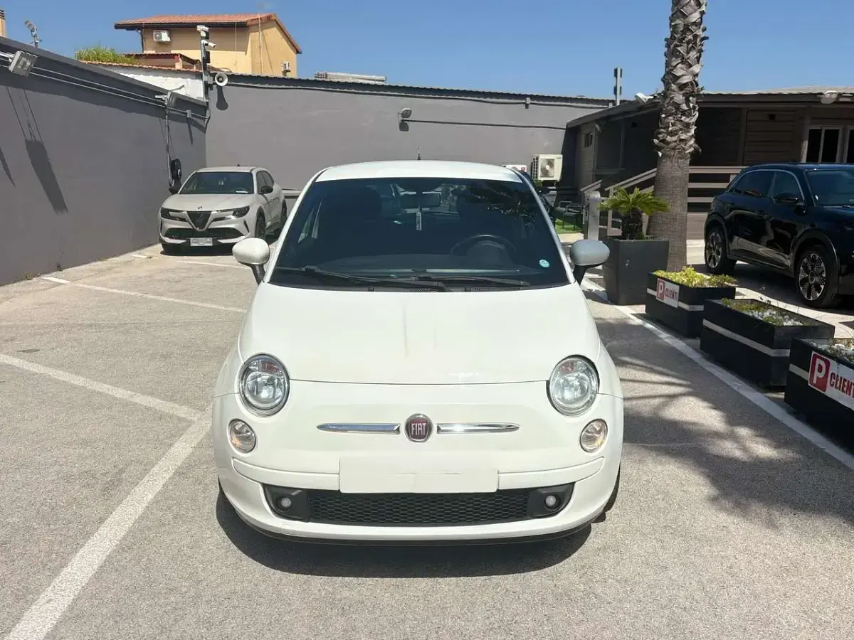 Usata Fiat 500 Sport 86 CV (63 kW) 2011 Bianco Utilitaria