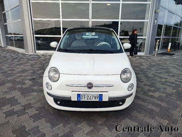 Usata Fiat 500 Lounge 69 CV (50 kW) 2009 Bianco Cabrio