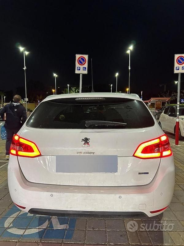 Usata Peugeot 308 SW Allure 2015 Bianco Station wagon