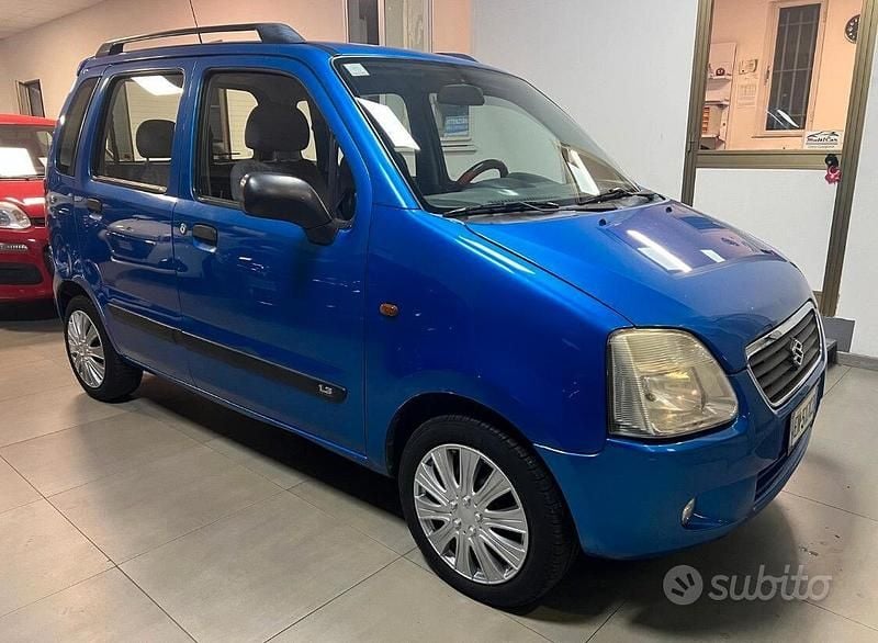 Usata Suzuki Wagon R+ GL 76 CV (55 kW) 2003 Blu Station wagon