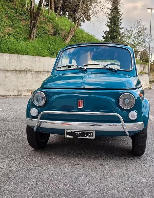 Usata Fiat 500 1970 Rosso Utilitaria