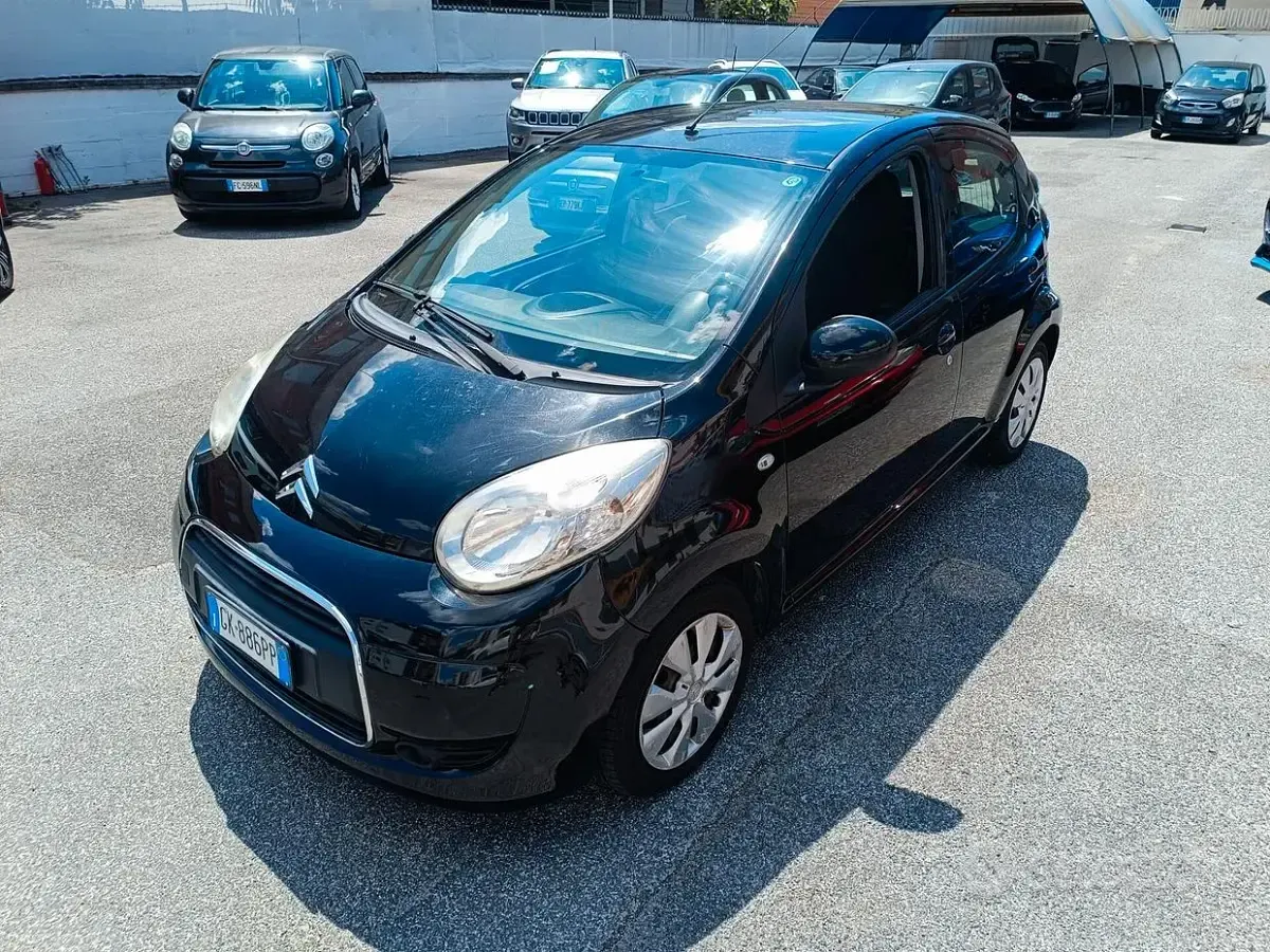 Usata Citroën C1 Seduction 68 CV (50 kW) 2012 Nero Utilitaria