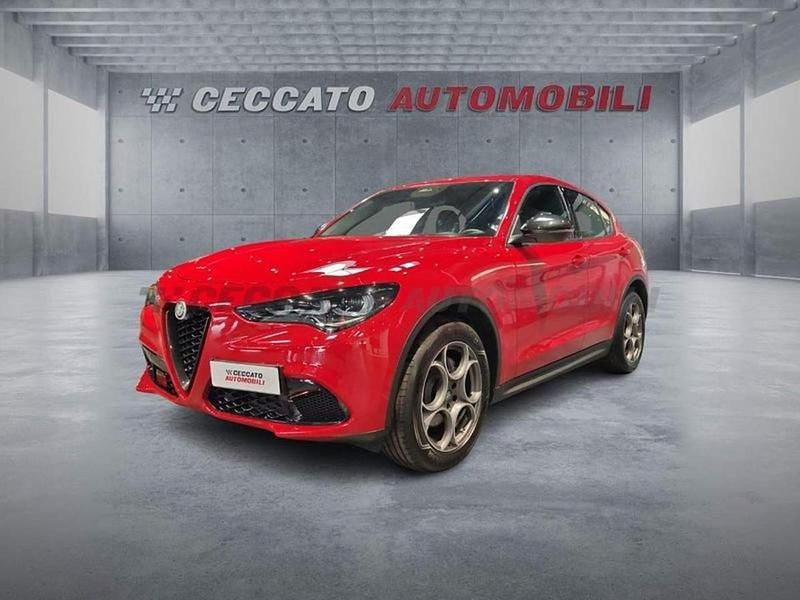 Rosso Nuova 2025 Alfa Romeo Stelvio Sprint SUV | 52.100 € (Buon prezzo) - Immagine 1/4