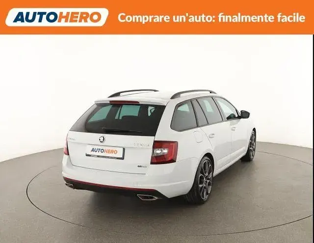 Usata Skoda Octavia RS 245 CV (180 kW) 2019 Bianco Station wagon