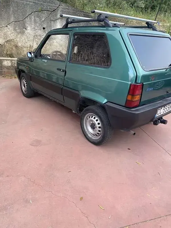 Usata Fiat Panda Young 54 CV (39 kW) 2002 Verde Berlina