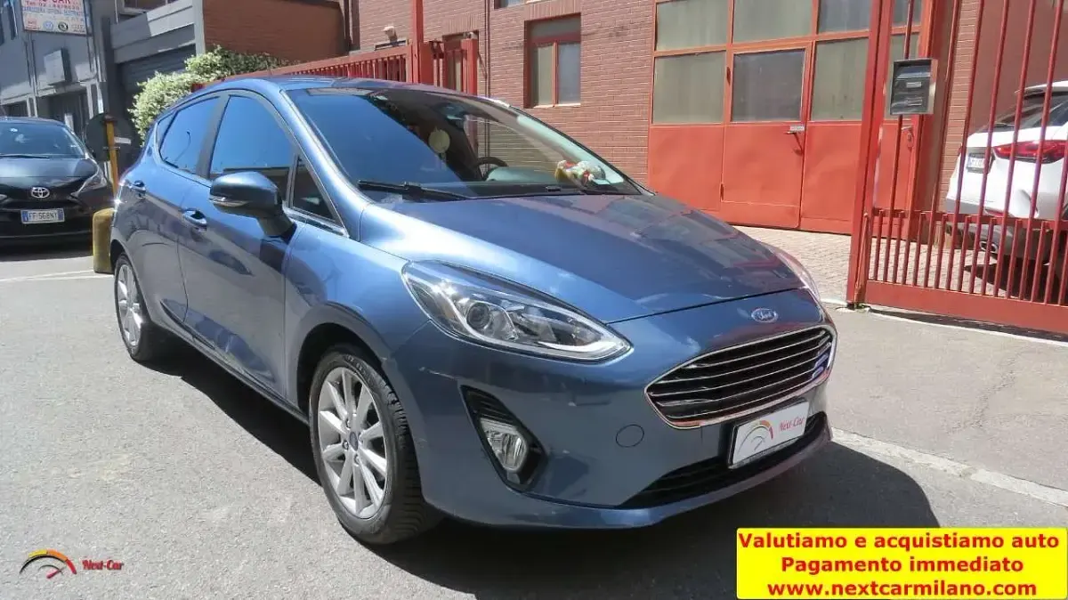 Usata Ford Fiesta Business Edition 86 CV (63 kW) 2019 Blu/azzurro Utilitaria