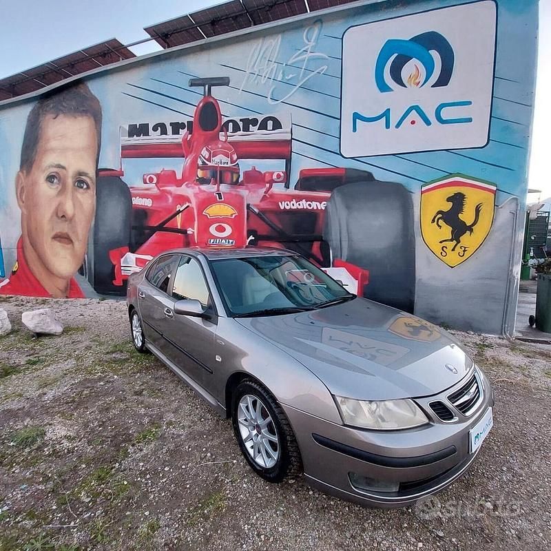 Usata Saab 9-3 Linear 204 CV (150 kW) 2009 Grigio Berlina