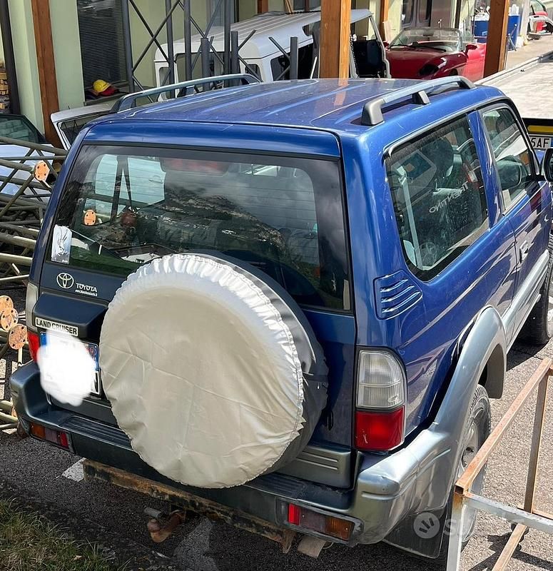 Usata Toyota Land Cruiser 163 CV (119 kW) 2002 Blu SUV