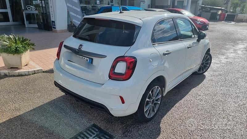 Usata Fiat 500X Sport 130 CV (95 kW) 2021 Bianco SUV
