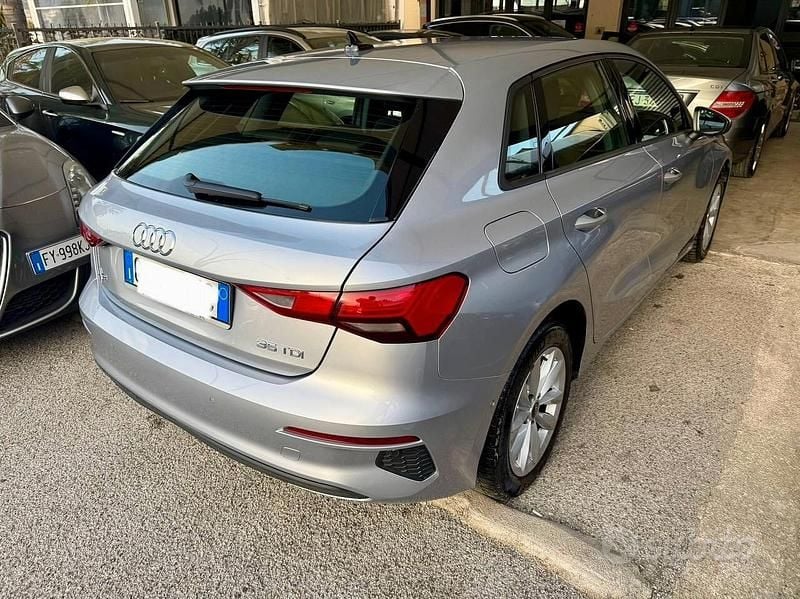 Usata Audi A3 Advanced 150 CV (110 kW) 2021 Grigio Berlina
