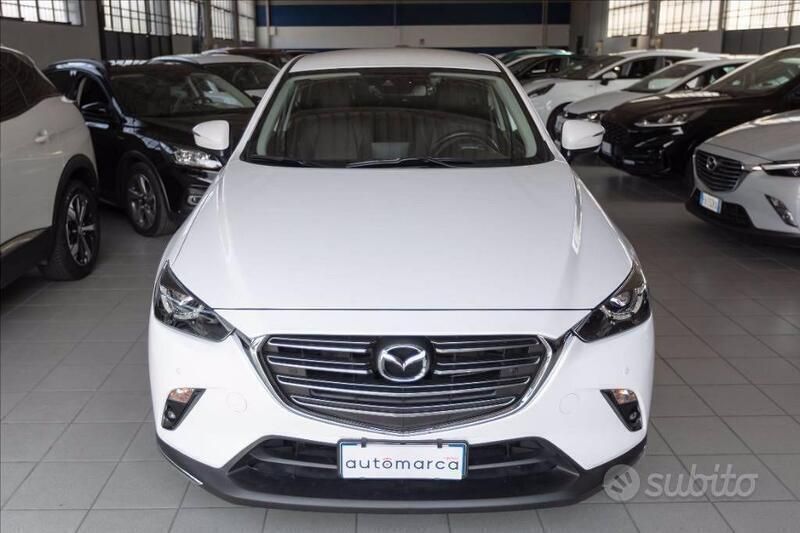 Usata Mazda CX-3 Exceed 121 CV (88 kW) 2019 Bianco SUV