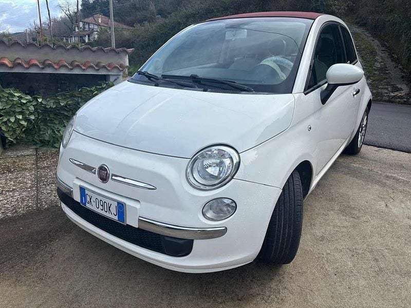 Usata Fiat 500C 95 CV (69 kW) 2013 Bianco Cabrio