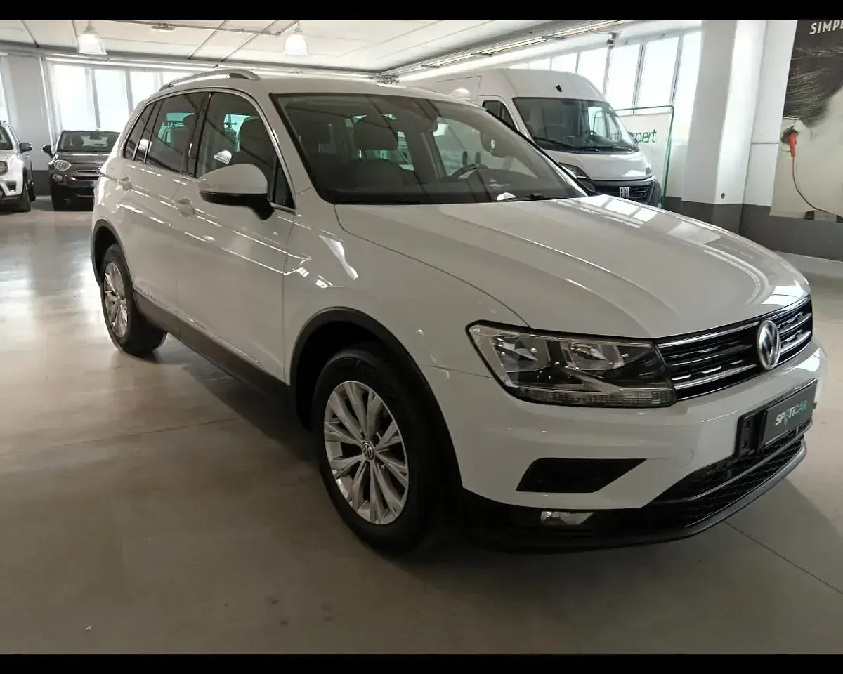 Usata VW Tiguan Style 150 CV (110 kW) 2018 Bianco SUV