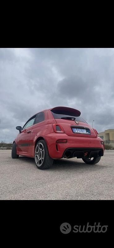 Usata Abarth 595 145 CV (106 kW) 2016 Rosso Coupé