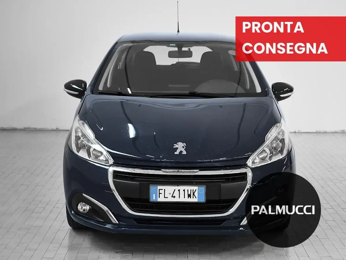 Usata Peugeot 208 Allure 82 CV (60 kW) 2017 Grigio Utilitaria