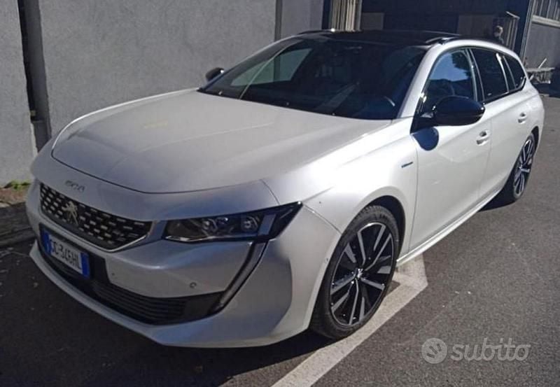 Usata Peugeot 508 GT 225 CV (165 kW) 2020 Bianco / perlato Station wagon