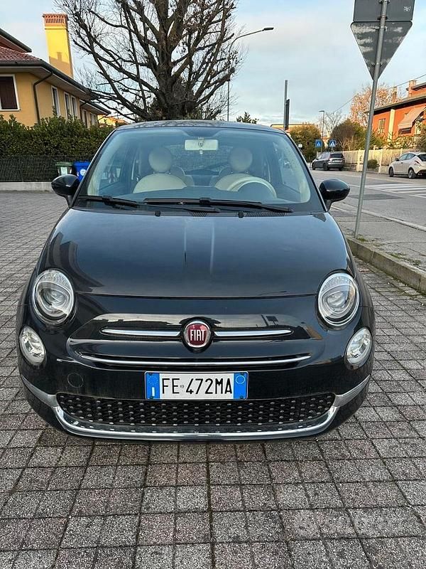 Usata Fiat 500 Lounge 69 CV (50 kW) 2016 Nero Berlina