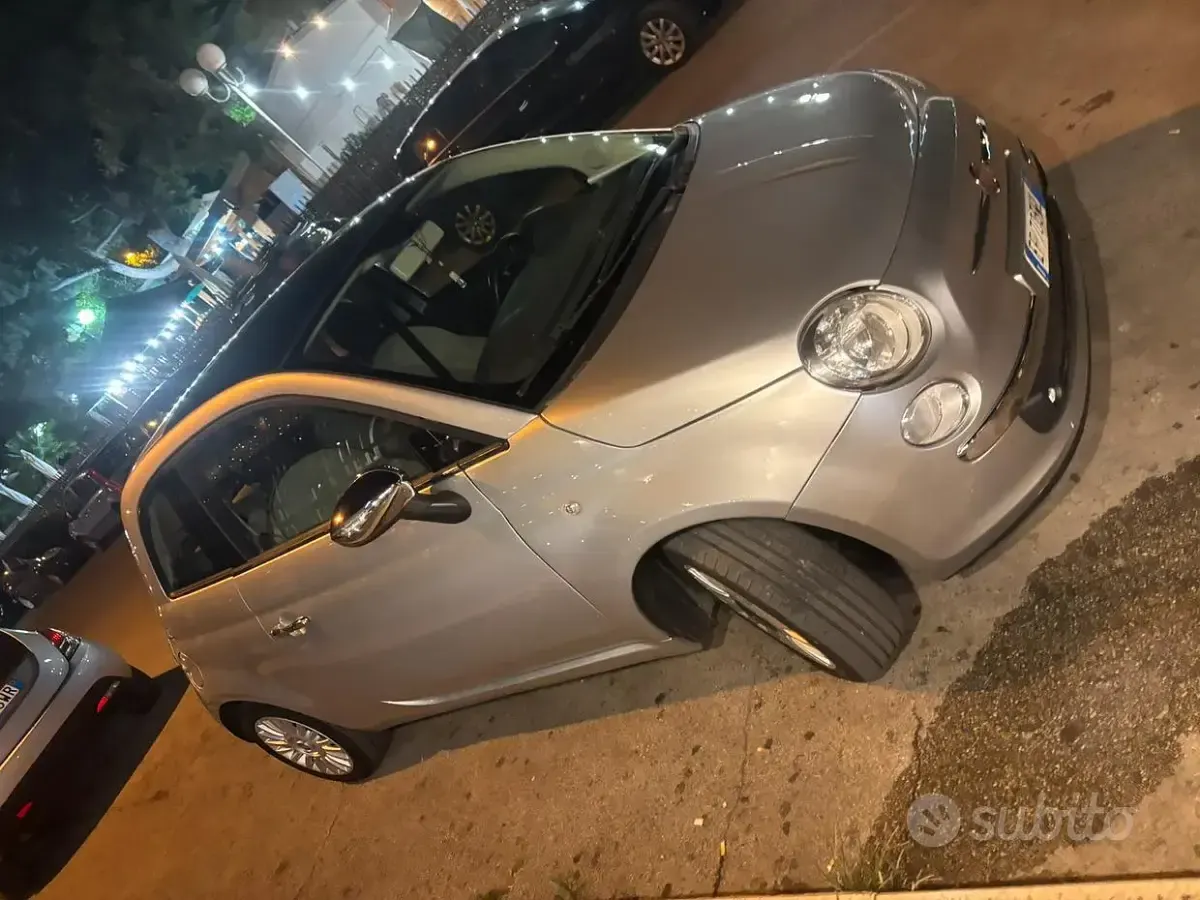Usata Fiat 500 69 CV (50 kW) 2010 Grigio Berlina
