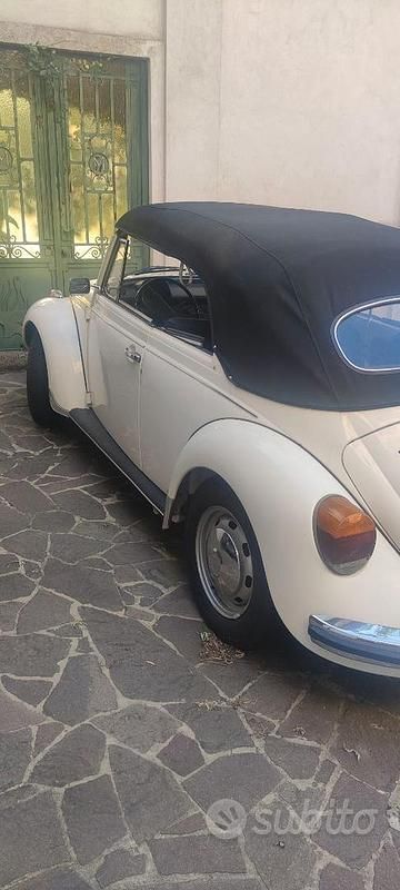 Usata VW Beetle Cabriolet 1970 Bianco Cabrio