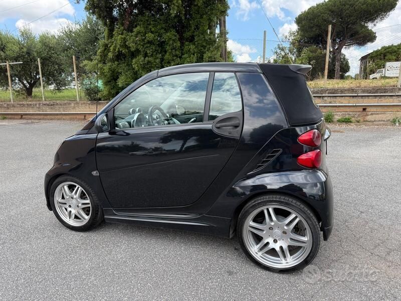 Usata Smart ForTwo Cabrio Brabus 98 CV (72 kW) 2008 Nero Cabrio