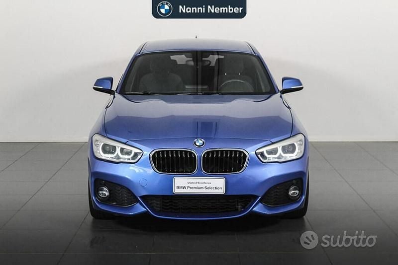 Usata BMW 114 M Sport 95 CV (69 kW) 2017 Blu/azzurro Utilitaria