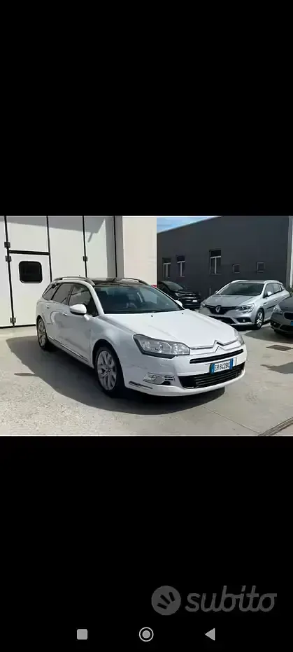 Usata Citroën C5 163 CV (119 kW) 2011 Bianco Station wagon