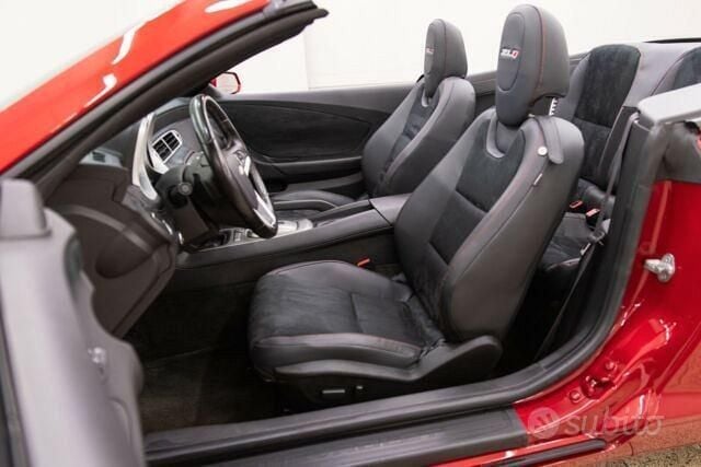 Usata Chevrolet Camaro ZL1 328 CV (241 kW) 2014 Rosso Cabrio