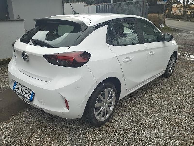 Usata Opel Corsa Edition 101 CV (74 kW) 2020 Bianco Utilitaria