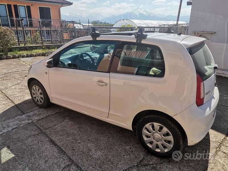 Usata Skoda Citigo 2014 Bianco Utilitaria