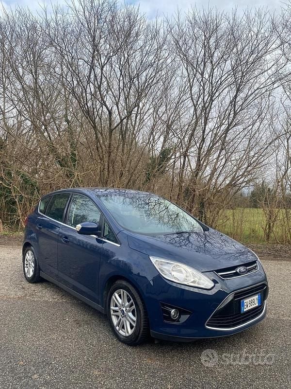Usata Ford C-MAX 163 CV (119 kW) 2014 Blu Monovolume