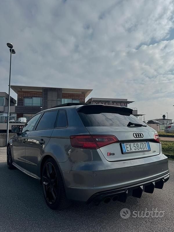 Usata Audi S3 2014 Grigio Coupé
