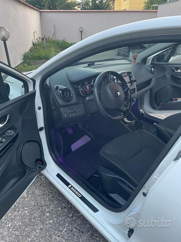 Usata Renault Clio IV 75 CV (55 kW) 2013 Bianco Utilitaria