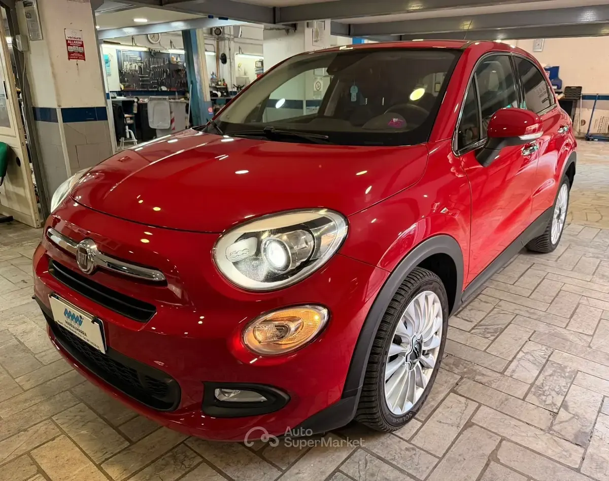 Usata Fiat 500X 140 CV (102 kW) 2015 Rosso SUV