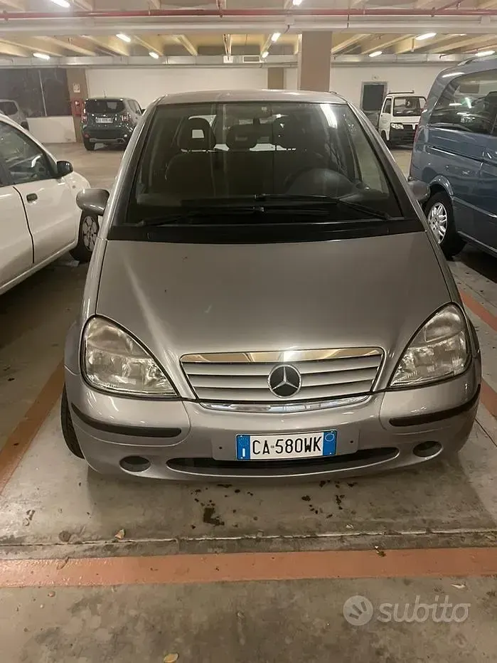 Usata Mercedes A170 95 CV (69 kW) 2002 Grigio Utilitaria